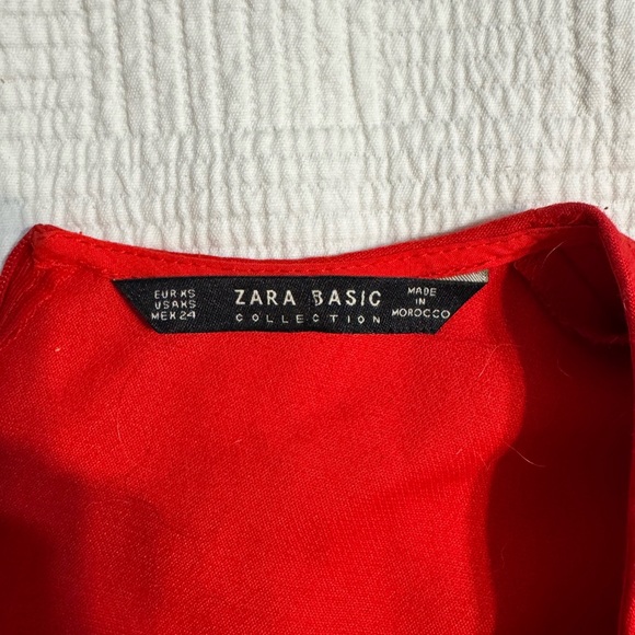 Zara Basic Collection Red Top - Picture 5 of 5